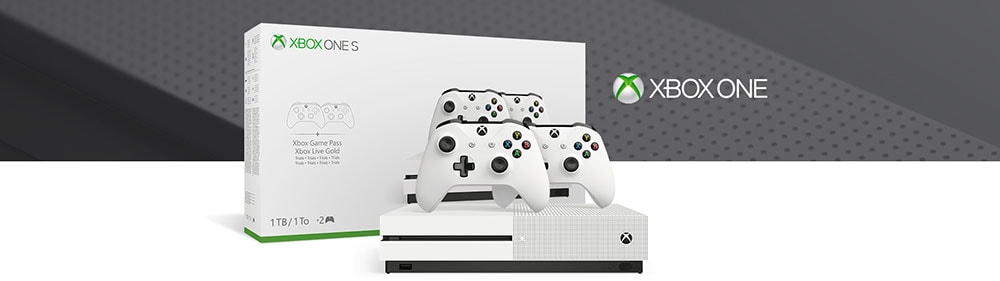 Consola MICROSOFT Xbox One S 1TB, alb + 1 x Xbox One S Wireless